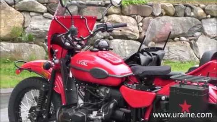 2014 Gear Up Red October Custom Accessories Overview , Ural of New England Boxborough, MA