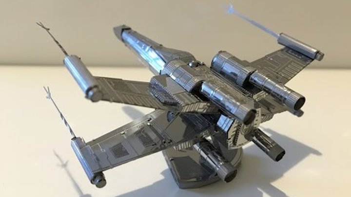 Star Wars X-Wing Nano Metallic Puzzle Model by Tenyo (aka Metal Earth) Star Wars X-Wing Nano Metallic Puzzle Model by Tenyo (aka Metal Earth)
