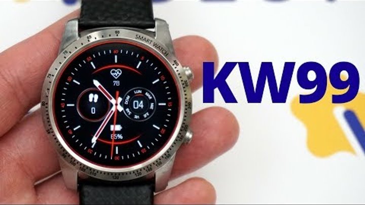 Smart Watch KW99 смарт часы KingWear - умные часы с сим картой на Android 5.1 круче smartwatch KW18