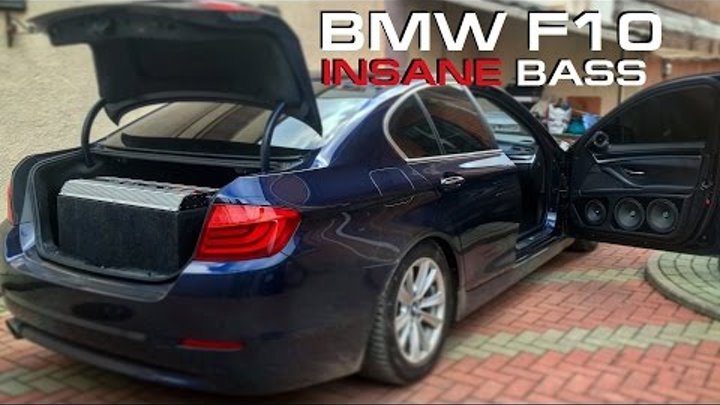 ЖЕСТЬ! BMW 5 рвет на части! BMW F10 INSANE BASS! смотреть онлайн ЖЕСТЬ! BMW 5 рвет на части! BMW F10 INSANE BASS!