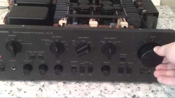 Technics SU V8 Vintage stereo integrated amplifier Test!!!