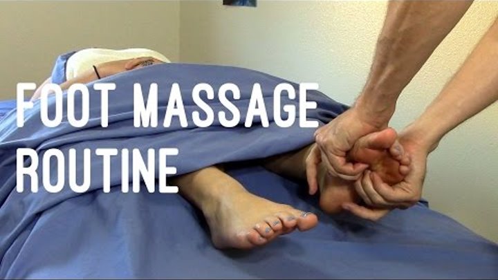 Massage Tutorial: Deep tissue foot massage techniques