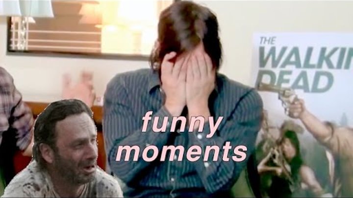 The Walking Dead Cast funny & cute Moments