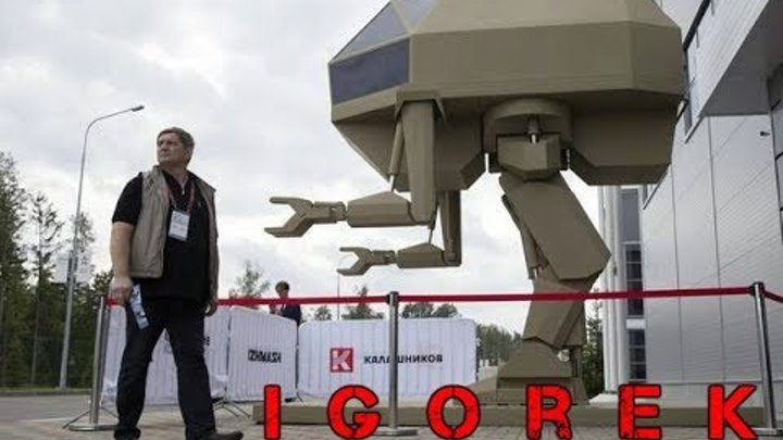 Russia's newest robot 🔴Igorek