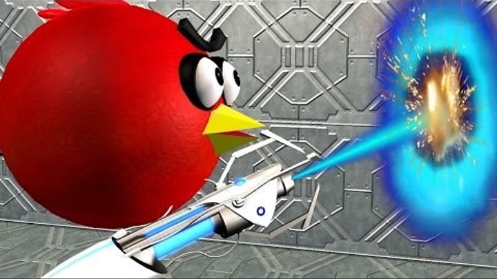 ANGRY BIRDS in a PORTAL 2 game ♫ 3D animated game mashup ☺ FunVideoTV - Style ;-)) ANGRY BIRDS in a PORTAL 2 game ♫ 3D animated game mashup ☺ FunVideoTV - Style ;-))