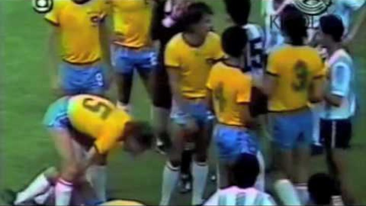 Brasil x Argentina Copa 1982