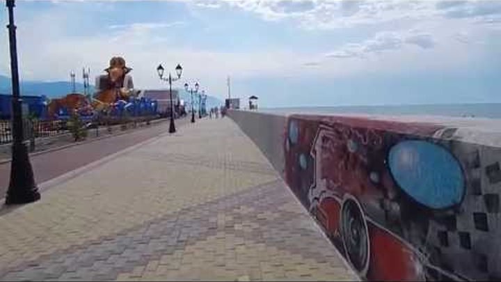 пляж отеля Бархатные сезоны, Адлер 2015 пляж отеля Бархатные сезоны, Адлер 2015