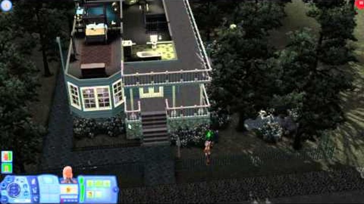 The Sims 3 Gameplay Demo: Architecture in Midnight Hollow