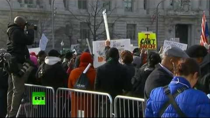 Митинг против полицейского произвола в Вашингтоне собрал более 10 тыс. человек