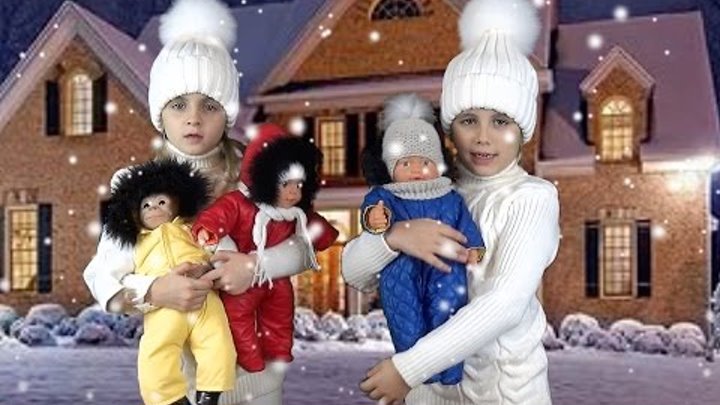 КАК дети одевают кукол БЕБИ БОРН И РЕБОРН/ Зимняя одежда для Baby /Детский канал Расти вместе с нами
