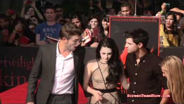 Twilight Cast Hand and Footprint Ceremony - HD FOOTAGE