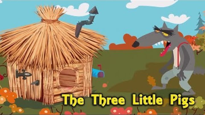 Reversed Story of Three little Pigs and a Big Bad Wolf Moral Story for Kids