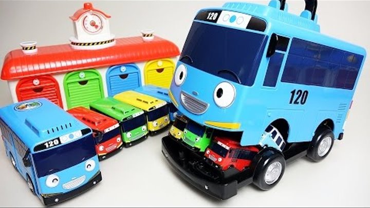 Tayo(타요)Tayo the little bus Carrier car toy 꼬마버스 타요 캐리어카 장난감