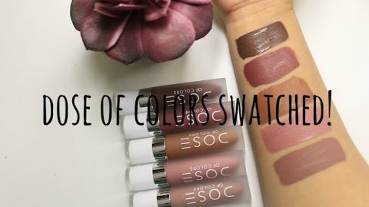 Dose Of Colors Lip Swatches | Jdguzmnmua