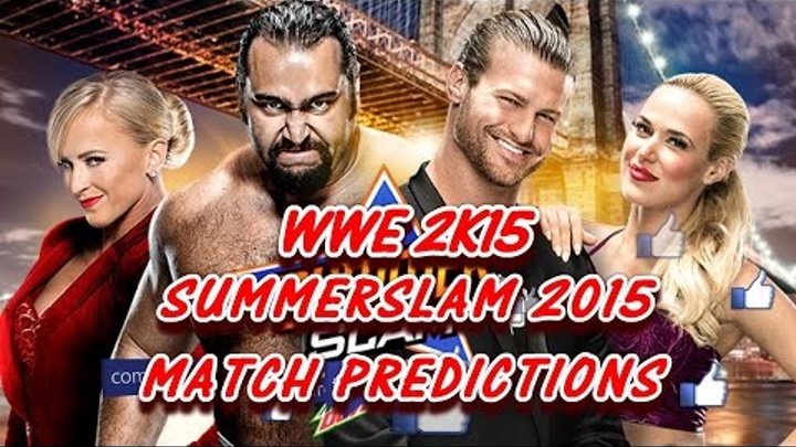 WWE SummerSlam 2015 (Predictions) Dolph Ziggler W/ Lana vs. Rusev W/ Summer Rae WWE 2K15 Sim WWE SummerSlam 2015 (Predictions) Dolph Ziggler W/ Lana vs. Rusev W/ Summer Rae WWE 2K15 Sim