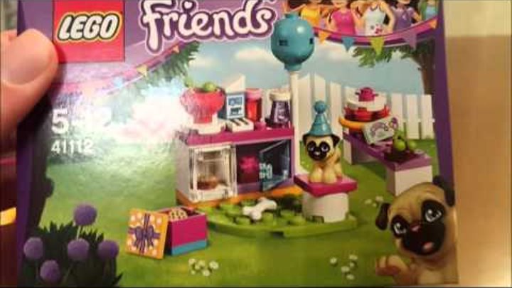 ЛЕГО Френдс День рождения Тортики Распаковка Сборка / LEGO Friends 41112 Party Cakes ЛЕГО Френдс День рождения Тортики Распаковка Сборка / LEGO Friends 41112 Party Cakes