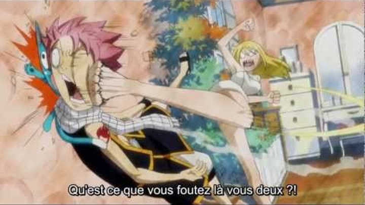 Fairy Tail - Funny moments : Lucy's room !