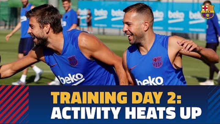 Work continues in second day of training