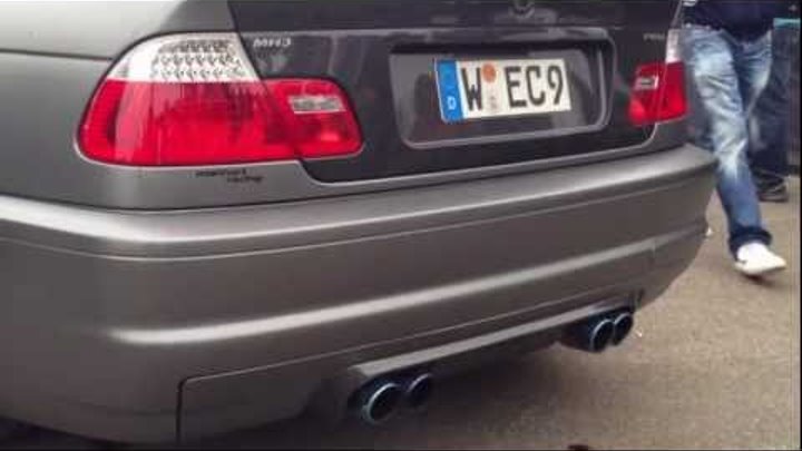 BMW E46 M3 V10 Manhart Racing Soundcheck Sound mit M5 Motor E60 BMW E46 M3 V10 Manhart Racing Soundcheck Sound mit M5 Motor E60
