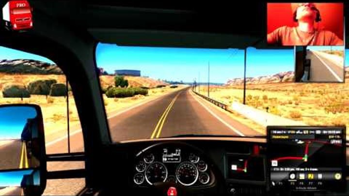 American Truck Simulator Тихая поездка