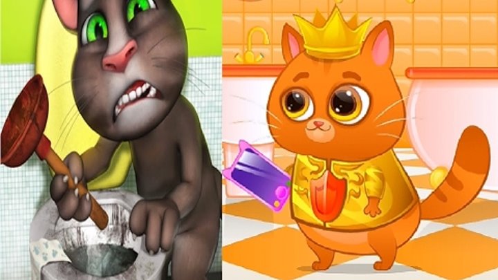 КОТЕНОК БУБУ #64 Мой виртуальный котик игровой мультик для малышей видео для детей #Мобильные игры