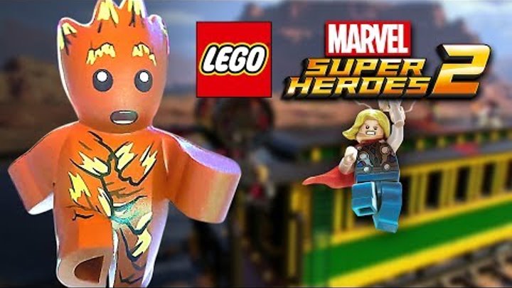БОРЬБА С СОБАКАМИ | LEGO MARVEL SUPER HEROES 2 | Часть 14 | новые приключения лего героев