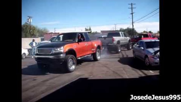 Hummer H2, Ford F 650 VS Toyota Tundra, Chevy Silverado 3500 HD 2013 Compilación 13 Hummer H2, Ford F 650 VS Toyota Tundra, Chevy Silverado 3500 HD 2013 Compilación 13