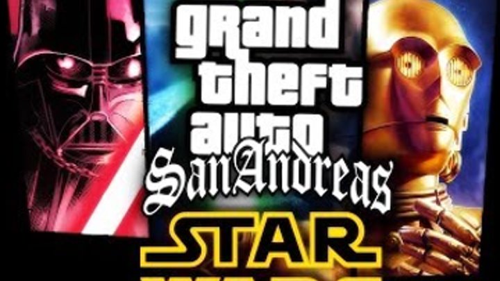 ЗВЁЗДНЫЕ ВОЙНЫ в ГТА / Обзор мода GTA San Andreas: Star Wars