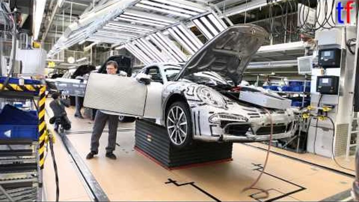 *** PORSCHE FACTORY *** PORSCHE 911 CARRERA S on production line - 2013. смотреть онлайн *** PORSCHE FACTORY *** PORSCHE 911 CARRERA S on production line - 2013.