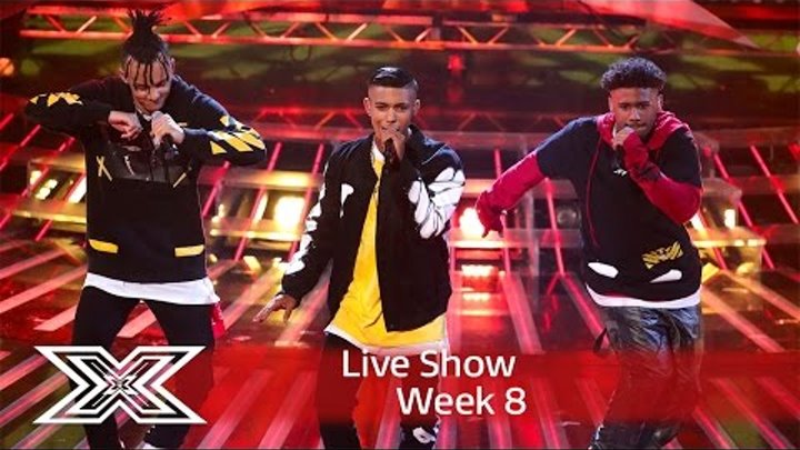5 After Midnight do a Bieber & Drake mash-up | Live Shows Week 8 | The X Factor UK 2016
