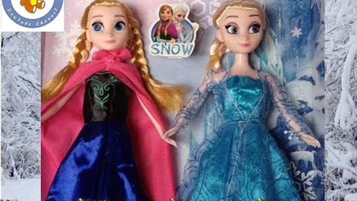Frozen Dolls Elsa and Anna Холодное Сердце Куклы Анна и Эльза