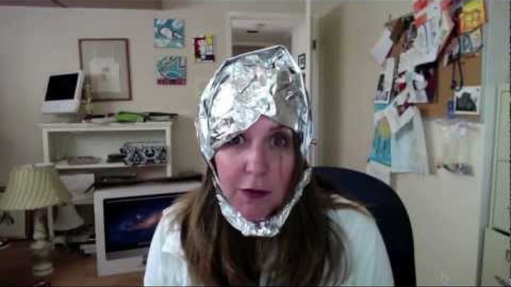 How to make a tin foil hat that will save you from an alien invasion