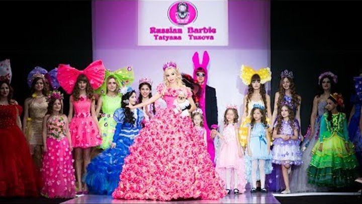 Tayana Tuzova Russian Barbie - Moscow Fashion Week