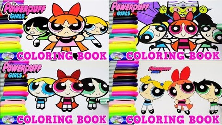 The Powerpuff Girls Coloring Book Compilation Blossom Episode Surprise Egg and Toy Collector SETC The Powerpuff Girls Coloring Book Compilation Blossom Episode Surprise Egg and Toy Collector SETC