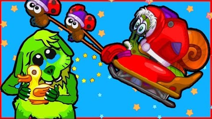snail bob Улитка боб Зимняя история игра как мультик для детей от Фаника