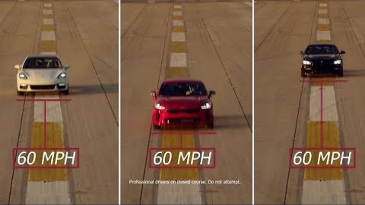2018 Kia Stinger GT vs BMW 6 Series vs Porsche Panamera - Test Drive