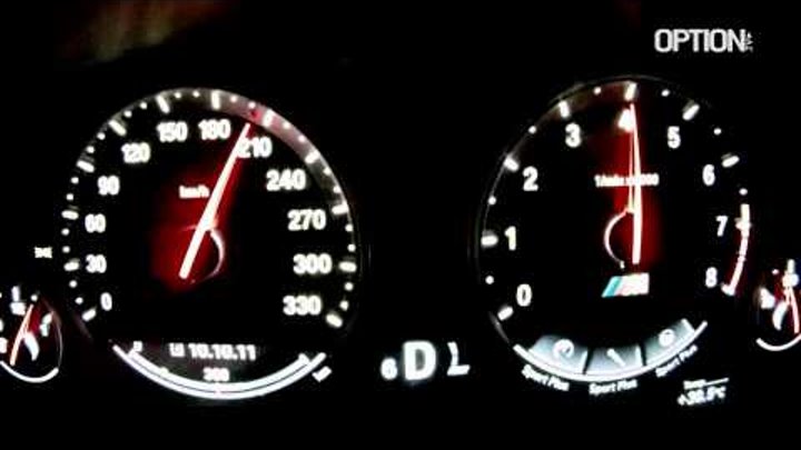 BMW M5 F10 Full Throttle 270 km/h (Option Auto)