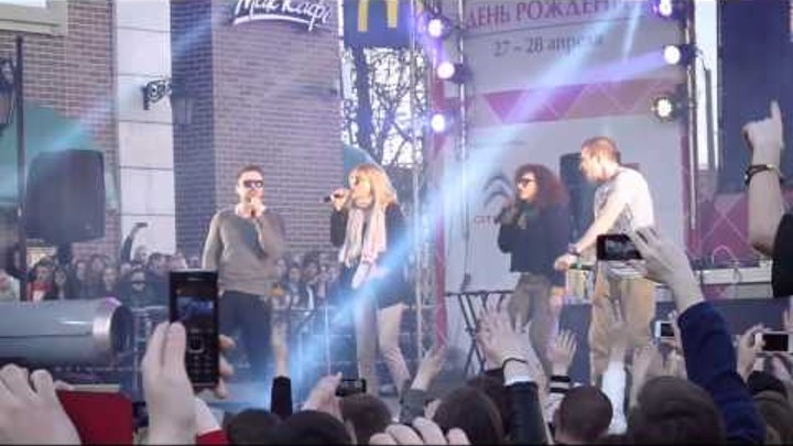 Банд'эрос - Сумасшедшие ночи (Live ТЦ Европа в Калининграде, 28.04.13)