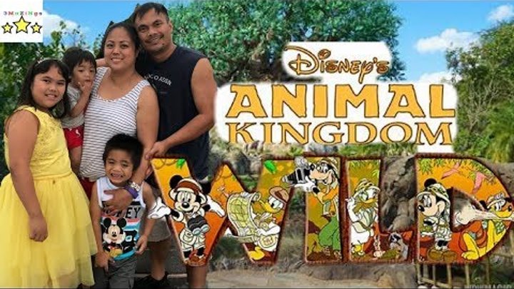 3mazings Walt Disney World Florida Family Fun Vlog - Animal Kingdom