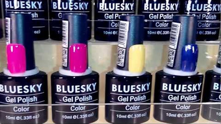 Палитра гель лаков BLUESKY серии A цвета № 97-120