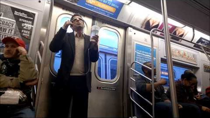 Crazy guy dancing on the NYC subway "Don't Worry About It!" Crazy guy dancing on the NYC subway "Don't Worry About It!"