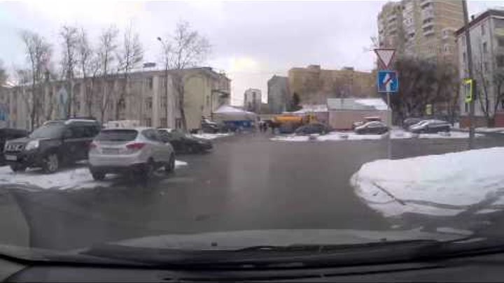 Экзаменационный маршрут ГИБДД на Партизанской (2015) Экзаменационный маршрут ГИБДД на Партизанской (2015)