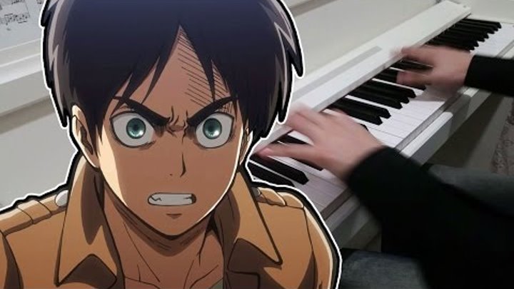 Shingeki no Kyojin Season 2 OP - Shinzou wo Sasageyou ( Piano Cover )