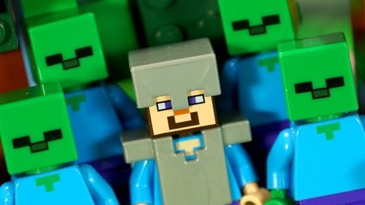 Лего Майнкрафт Мультфильм - Анимация на русском языке. Lego Minecraft Animation