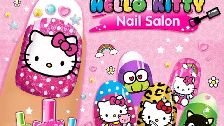 Маникюрный салон Hello Kitty/Hello Kitty Nail Salon.Хеллоу Китти.Развивающий Творческий мультик