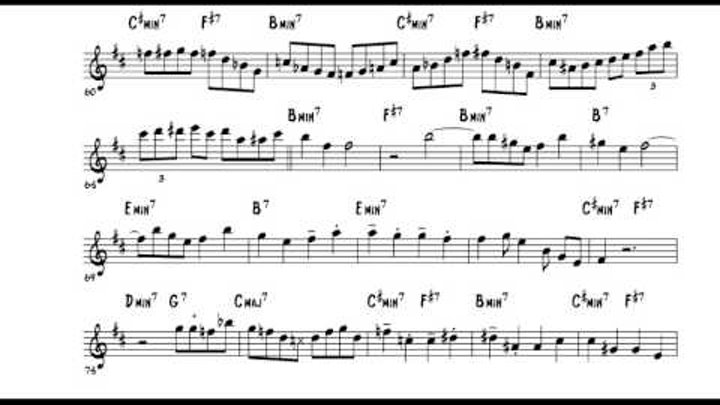 Eric Marienthal Got a Match Saxophone Solo Transcription - Live At North Sea Jazz 2003 Eric Marienthal Got a Match Saxophone Solo Transcription - Live At North Sea Jazz 2003