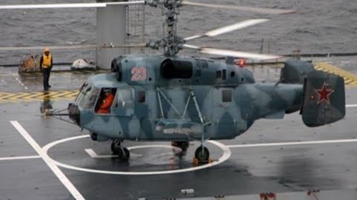 Российский военный вертолет упал в Балтийское море, пилоты погибли