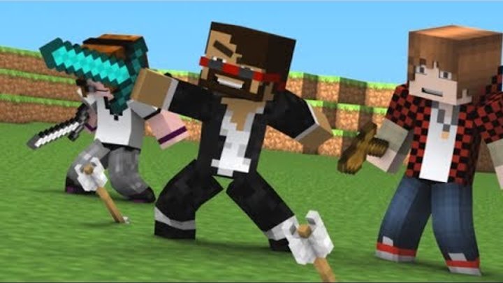 "Hey CaptainSparklez" - Fan Made Minecraft Animated Music Video