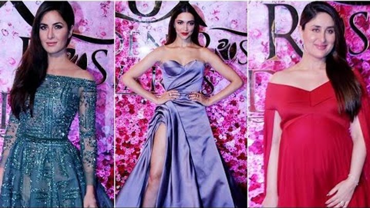 Deepika Padukone, Kareena Kapoor, Katrina Kaif at Lux Golden Rose Awards | SpotboyE