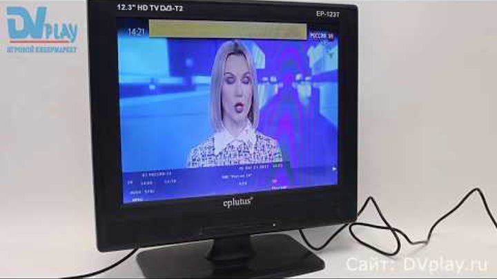 Eplutus EP-123T - обзор телевизора с тюнером DVB-T2